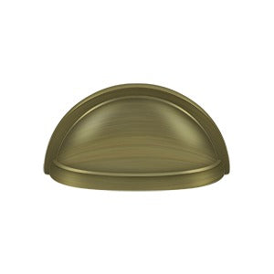 Deltana 3-1/2" Oval Shell Handle Pull