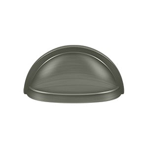 Deltana 3-1/2" Oval Shell Handle Pull