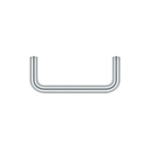 polished chrome pull