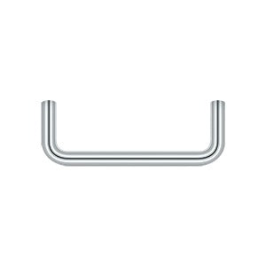 polished chrome pull