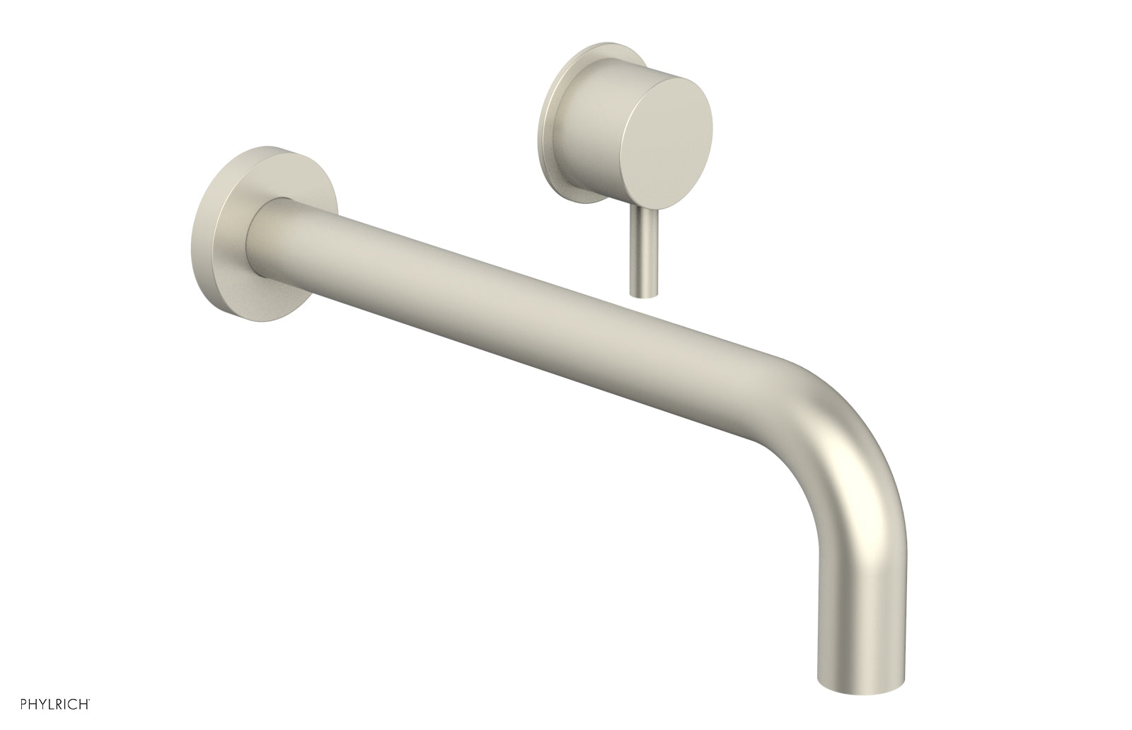 Phylrich Basic II 10" Single Handle Wall Lavatory Set - Lever Handle