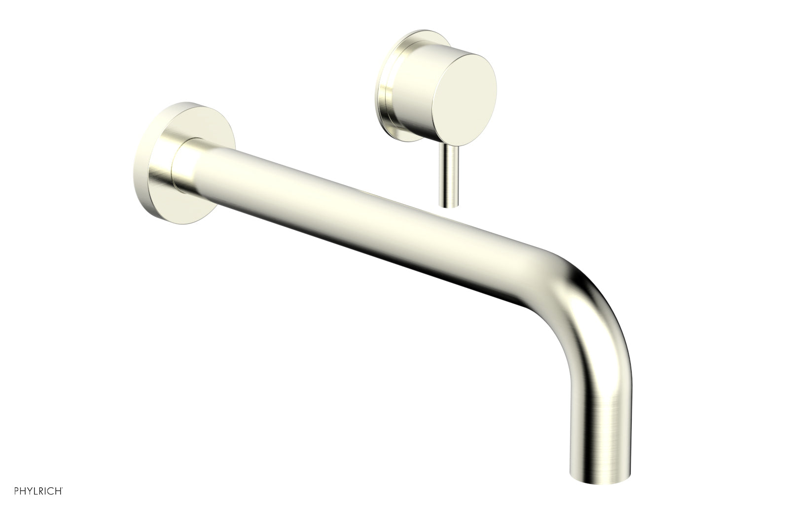Phylrich Basic II 10" Single Handle Wall Lavatory Set - Lever Handle