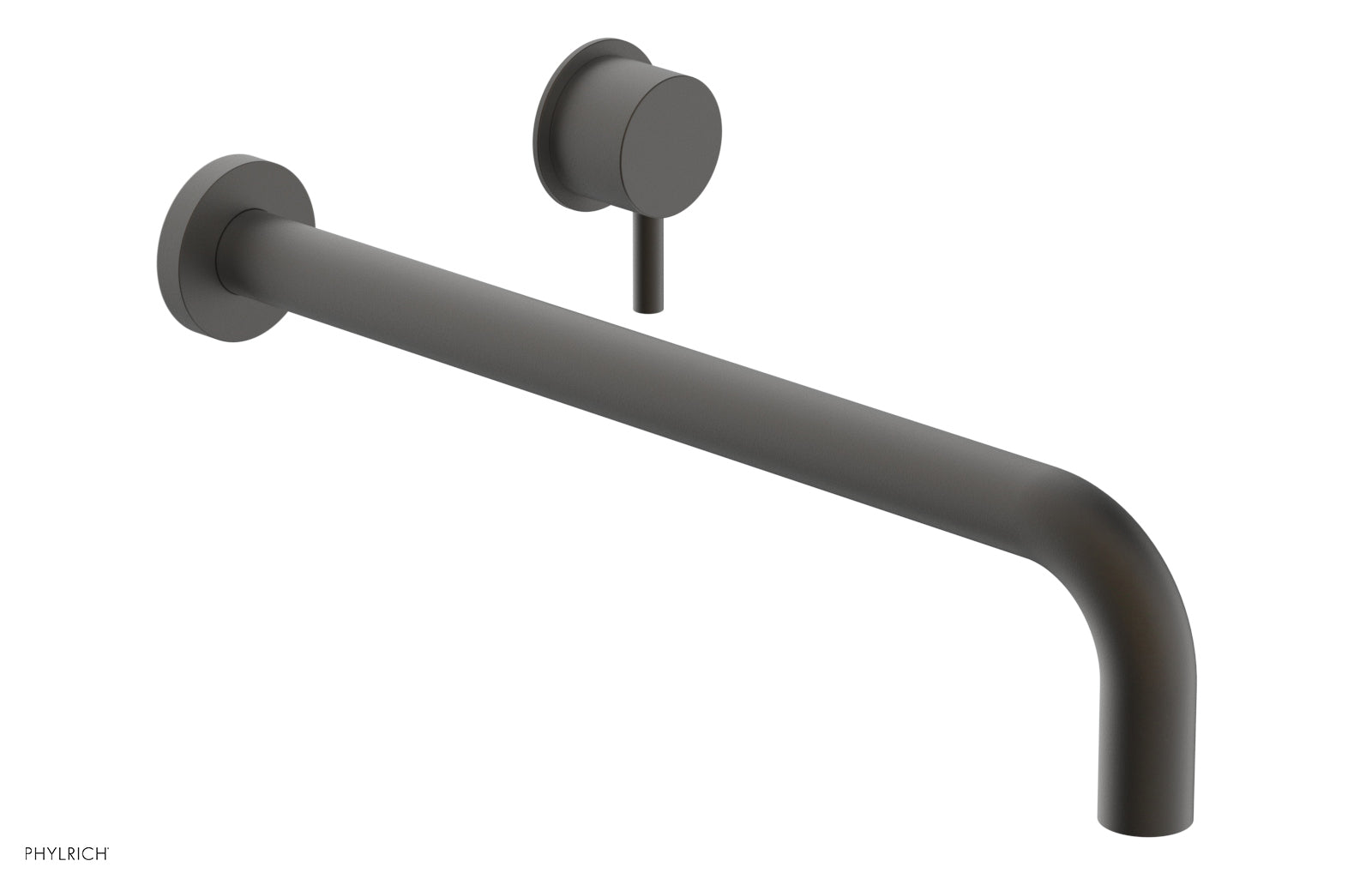 Phylrich Basic II 14" Single Handle Wall Lavatory Set - Lever Handle