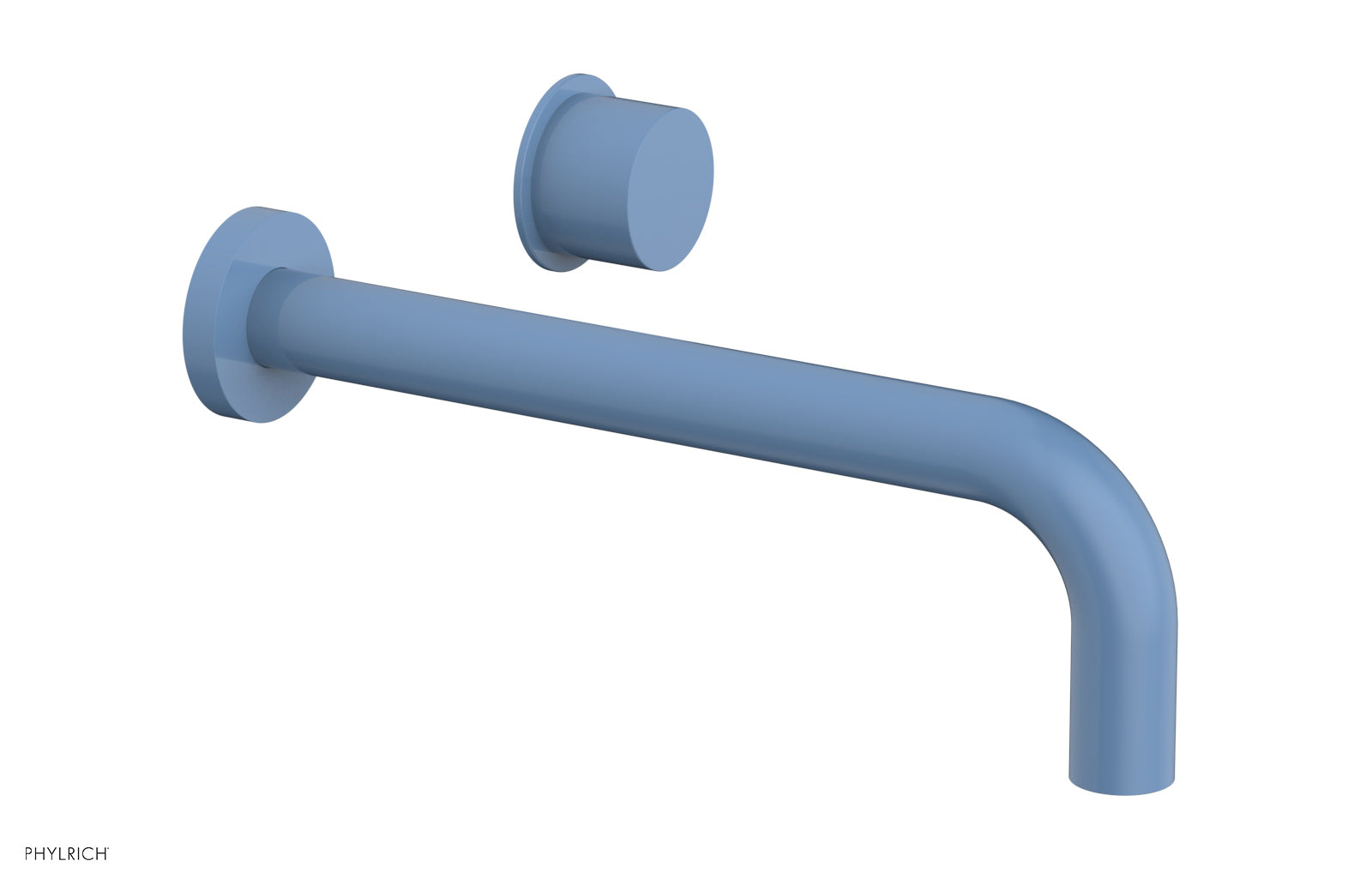 Phylrich Basic II 10" Single Handle Wall Lavatory Set - Smooth Handle