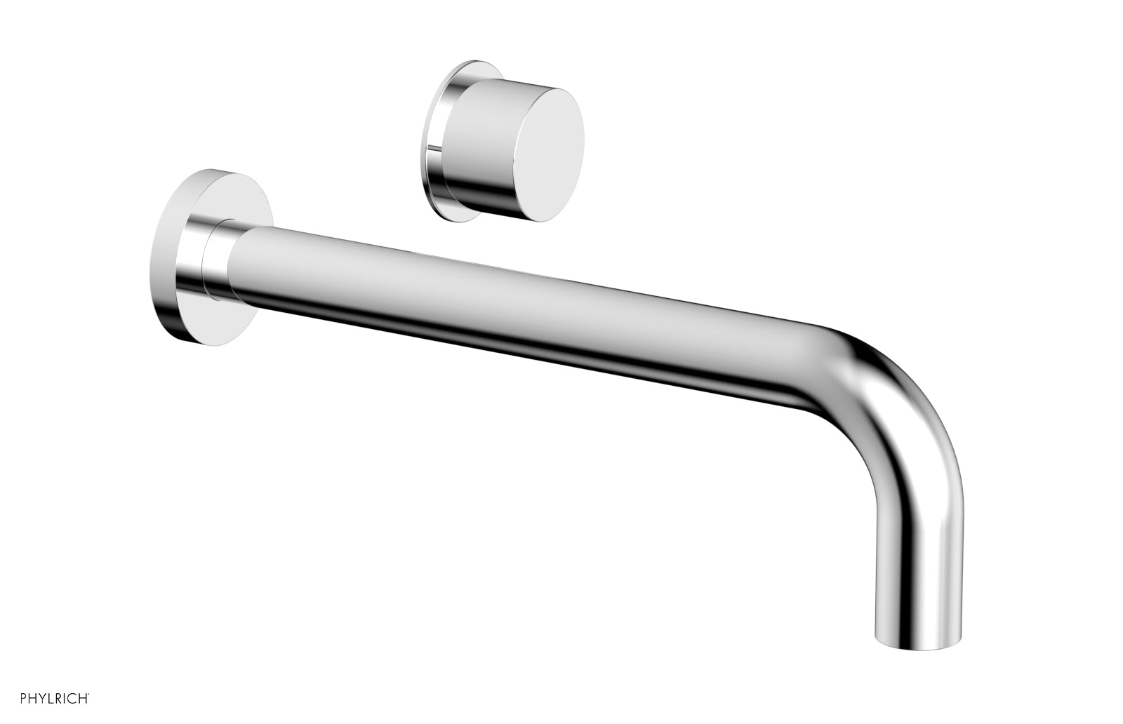 polished chrome lavatory set