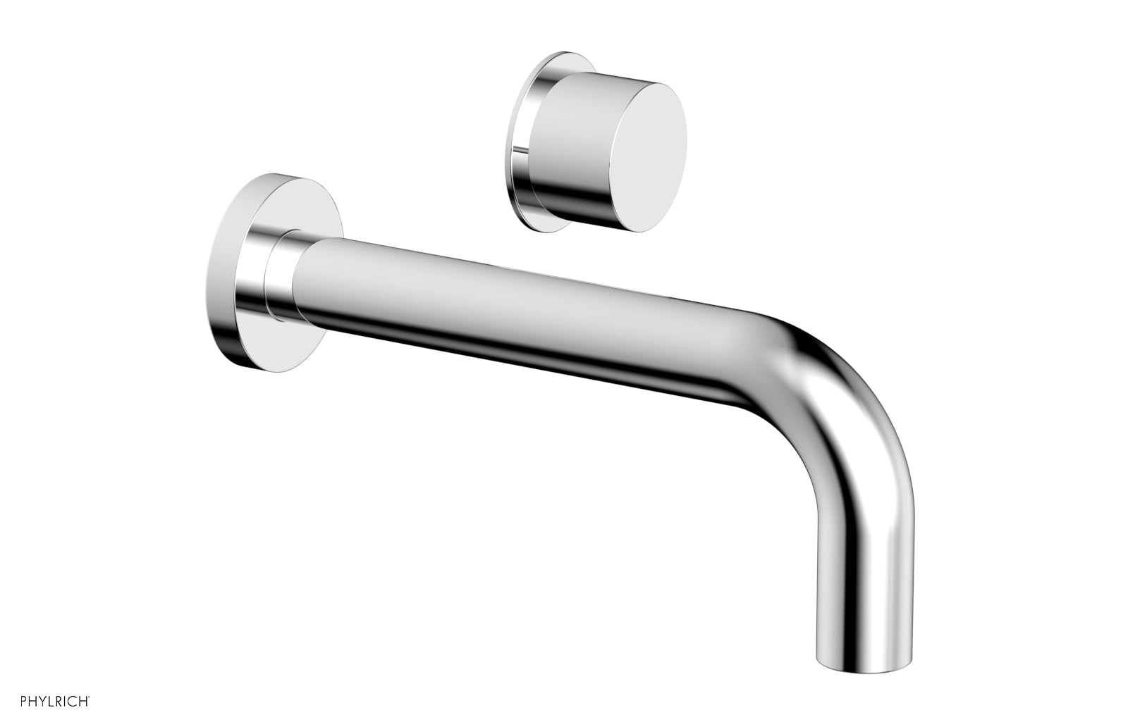 polished chrome lavatory set