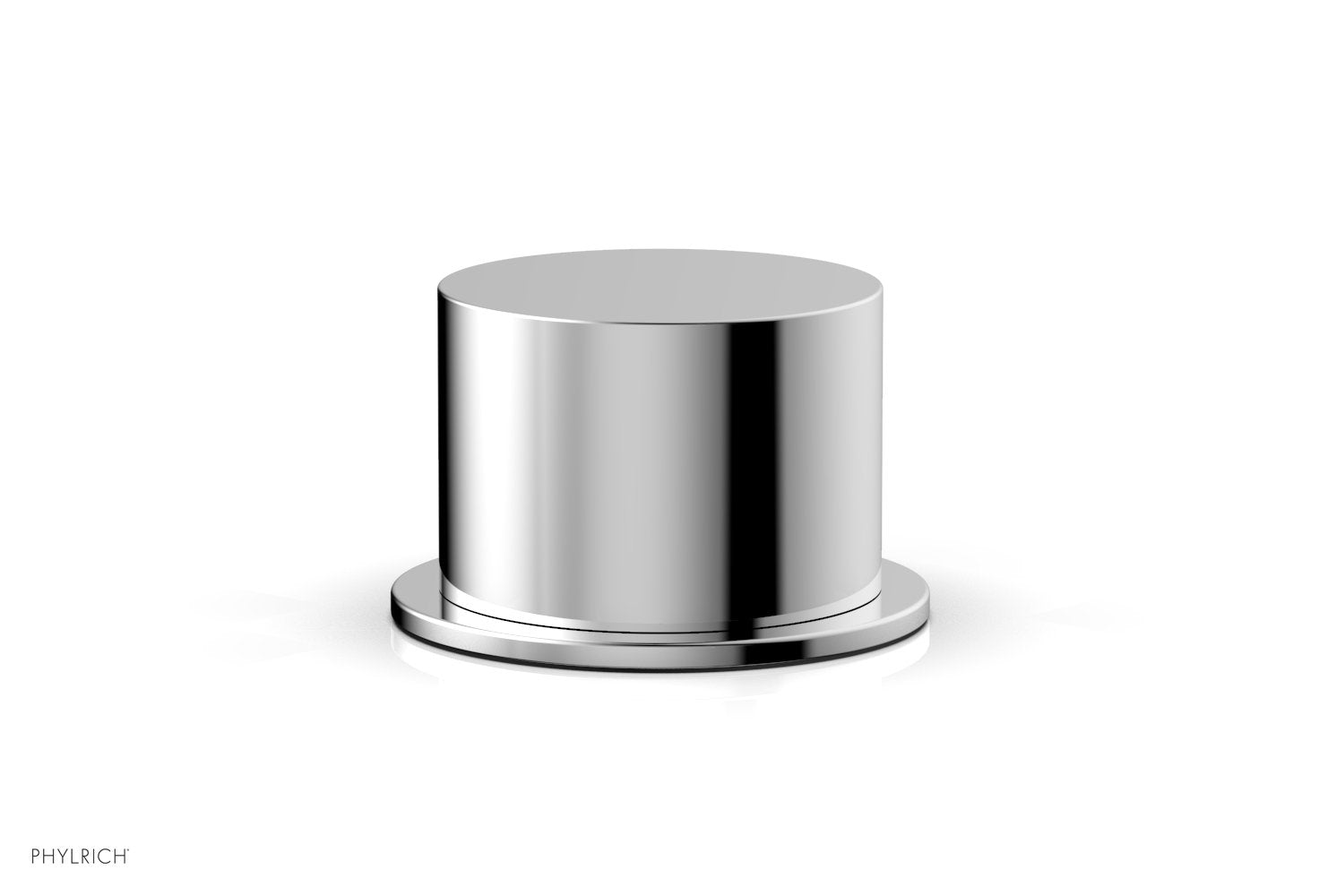polished chrome volume control