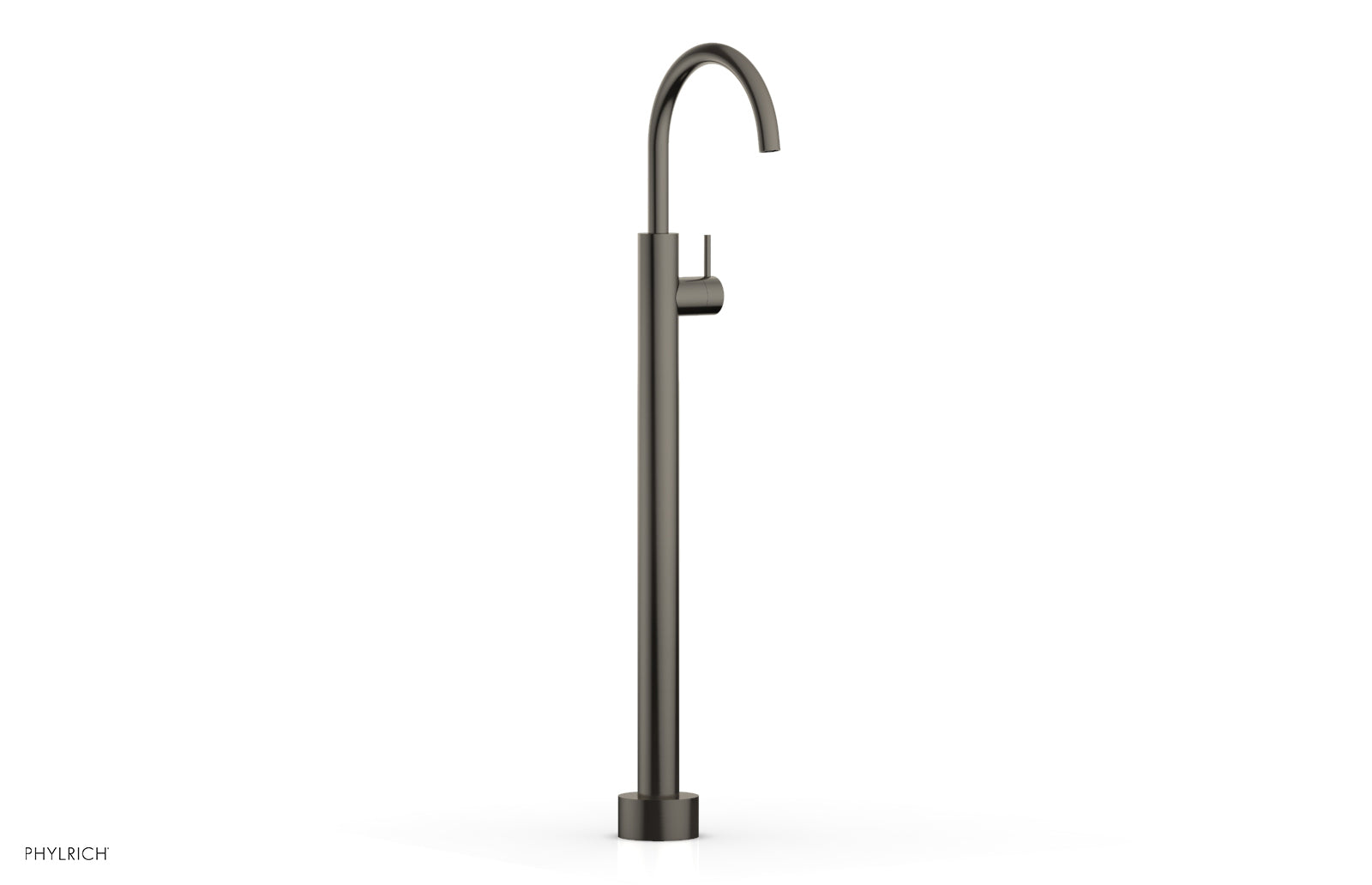 Phylrich BASIC II Tall Floor Mount Tub Filler - Lever Handle