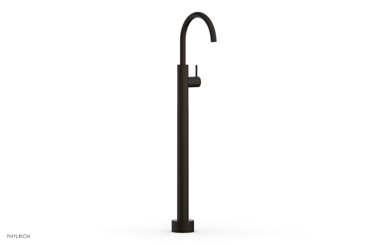 Phylrich BASIC II Tall Floor Mount Tub Filler - Lever Handle