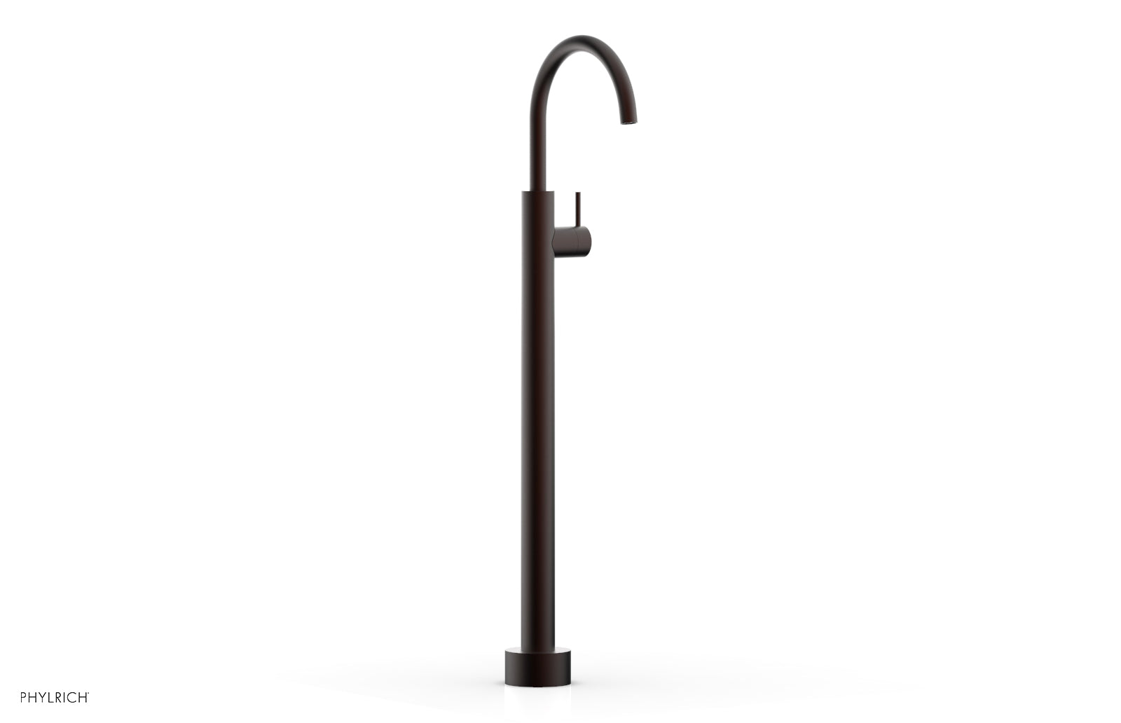 Phylrich BASIC II Tall Floor Mount Tub Filler - Lever Handle