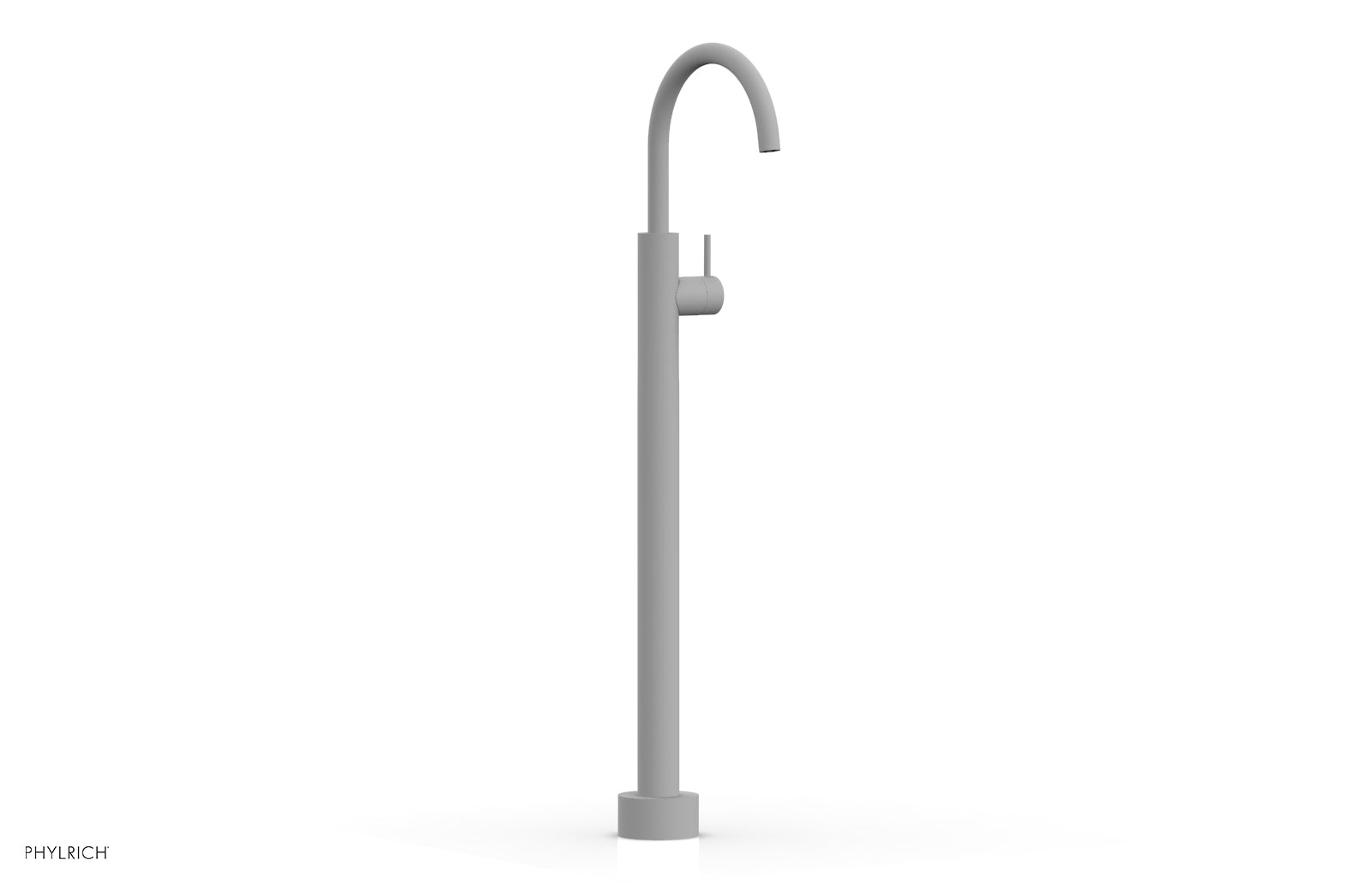 Phylrich BASIC II Tall Floor Mount Tub Filler - Lever Handle