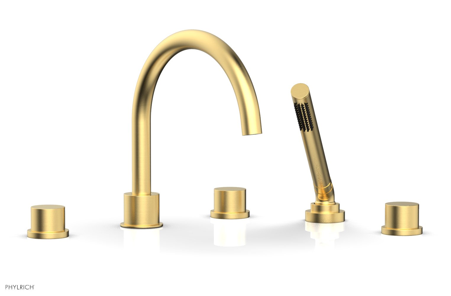 Phylrich BASIC II Deck Tub Set with Hand Shower