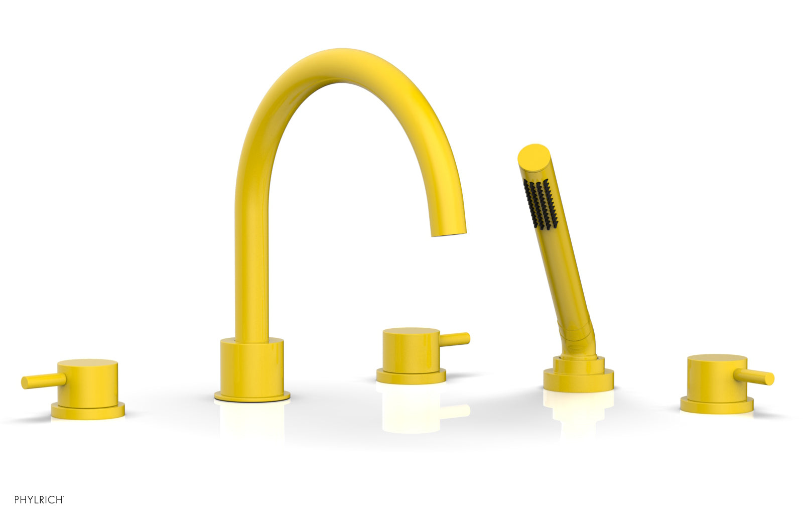 Phylrich BASIC II Deck Tub Set with Hand Shower