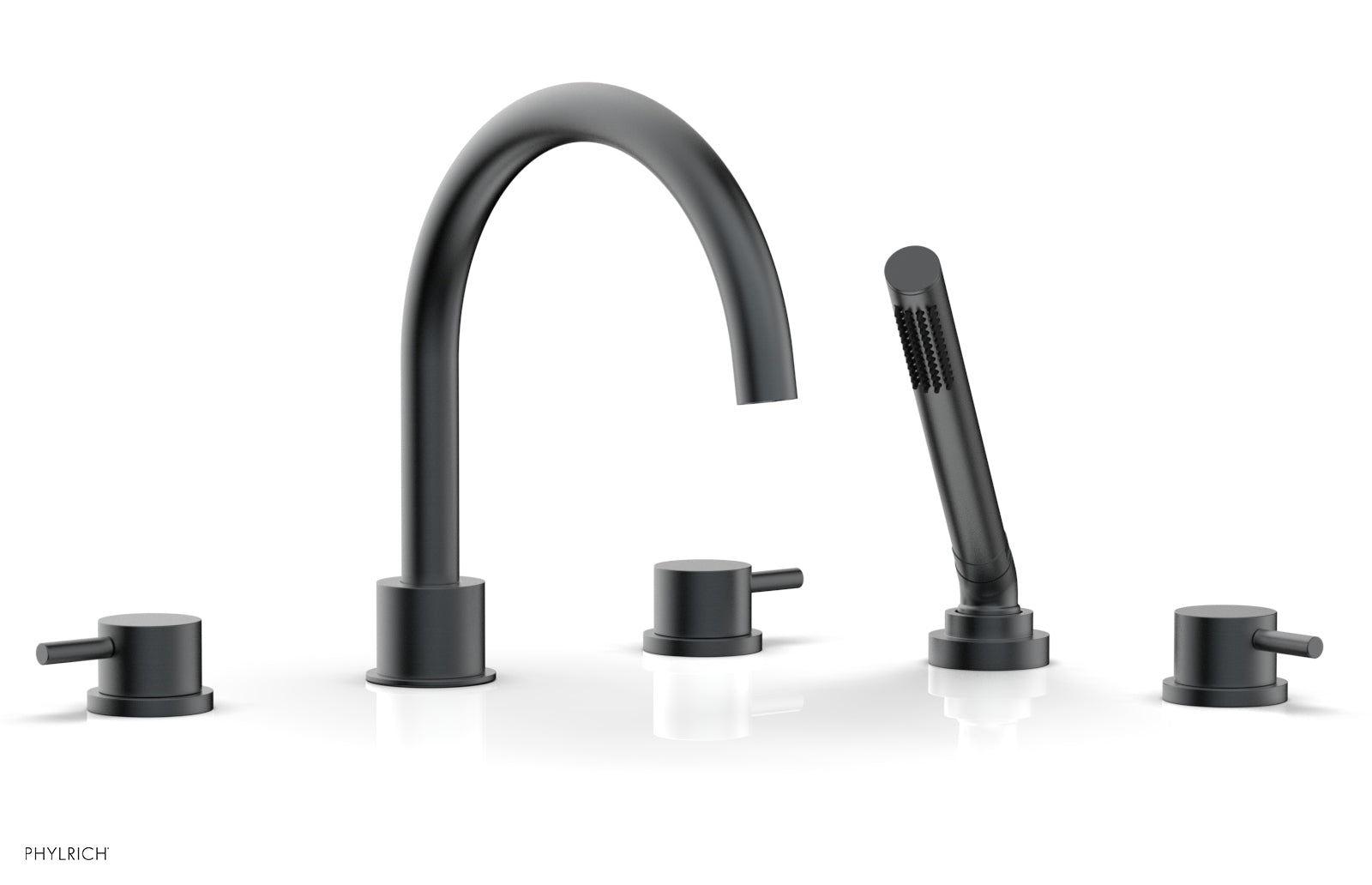 Phylrich BASIC II Deck Tub Set with Hand Shower