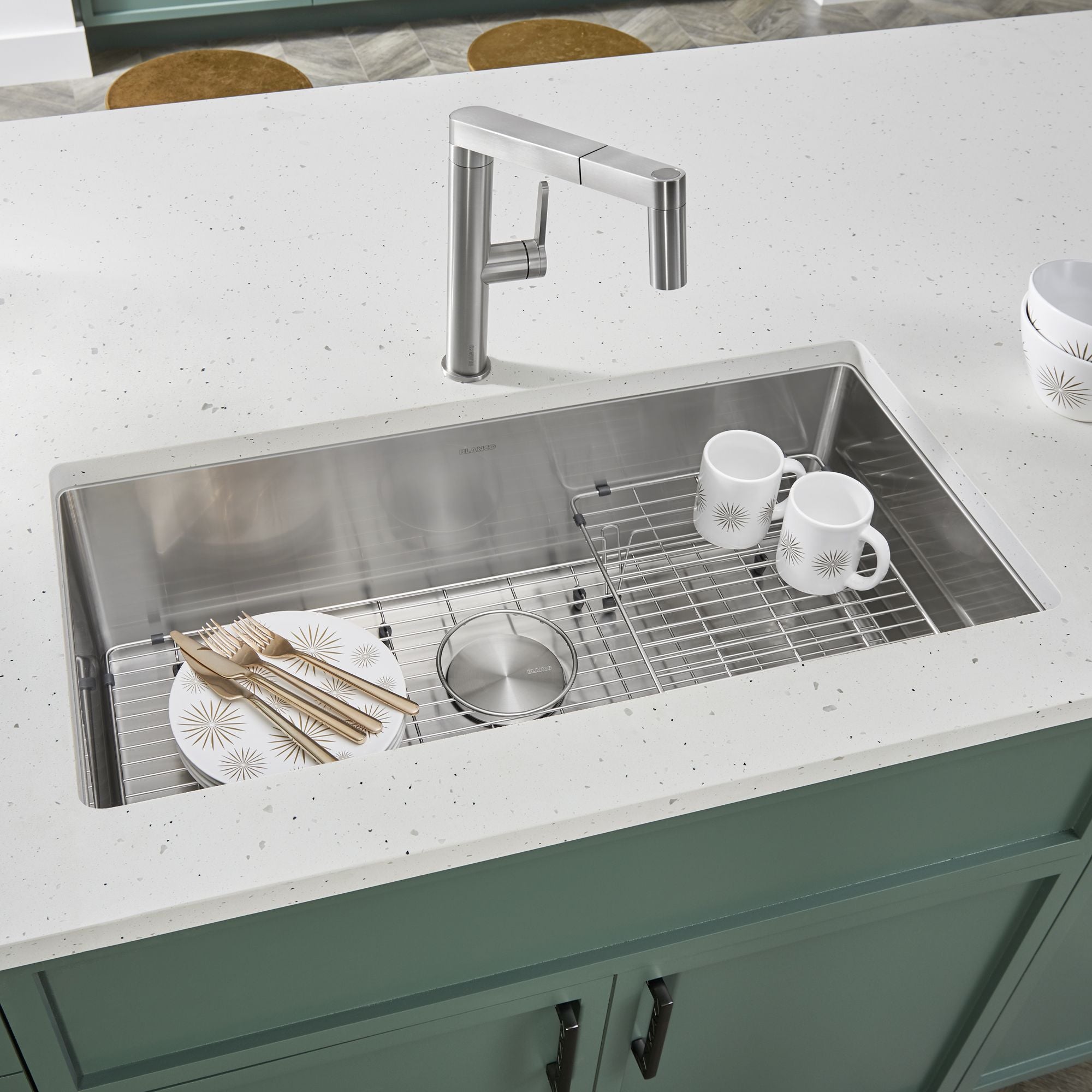 stainless steel sink grid