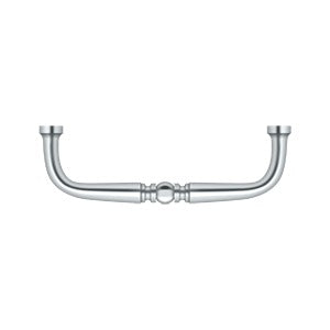 polished chrome pull
