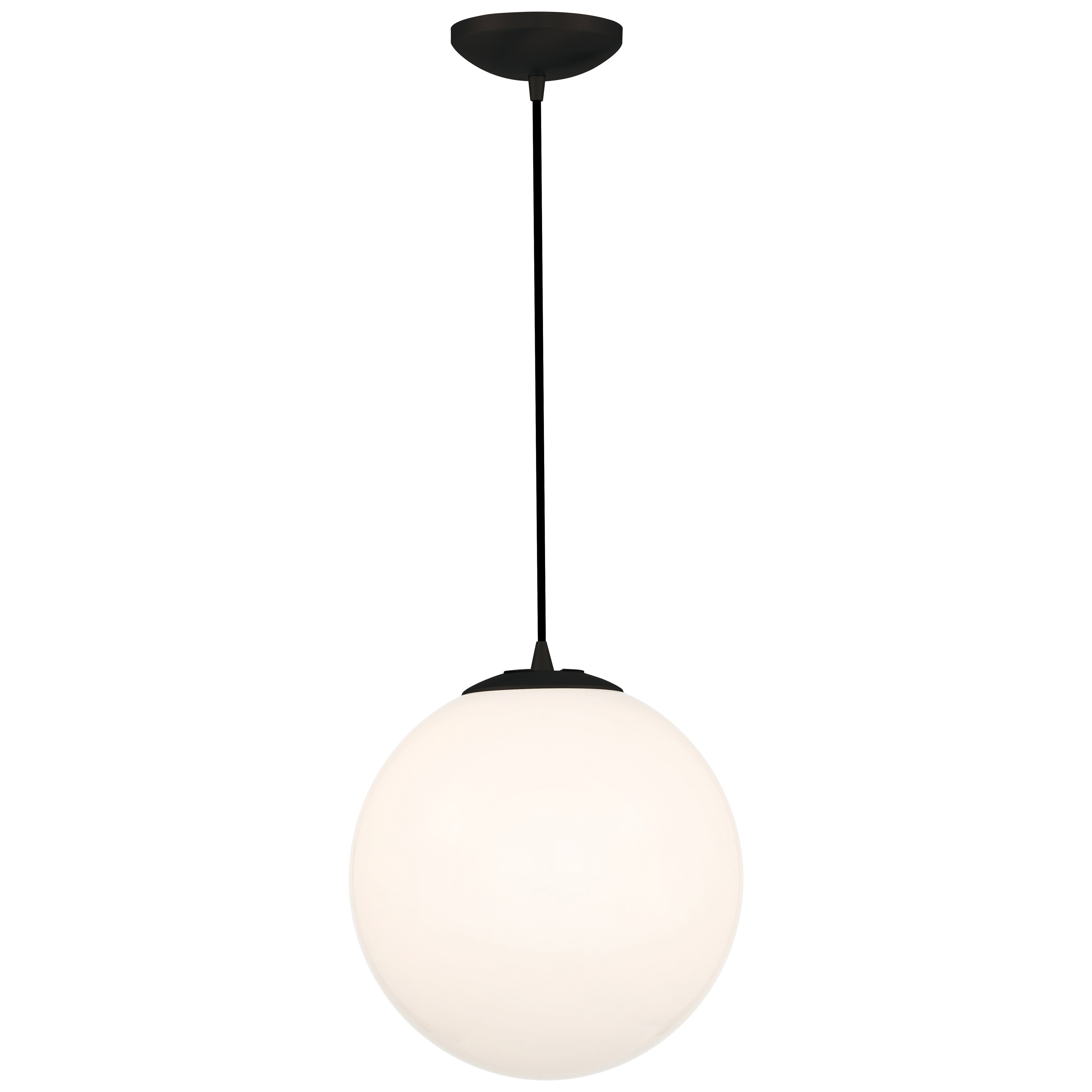 matte black pendant