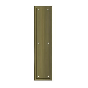 Deltana 3 1/2" x 15" Framed Push Plate