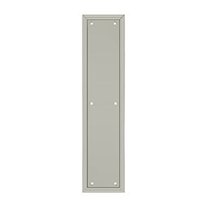 Deltana 3 1/2" x 15" Framed Push Plate