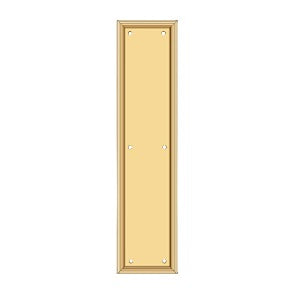 Deltana 3 1/2" x 15" Framed Push Plate