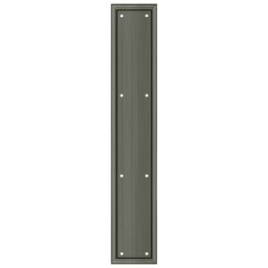 Deltana 3 1/2" x 20" Framed Push Plate