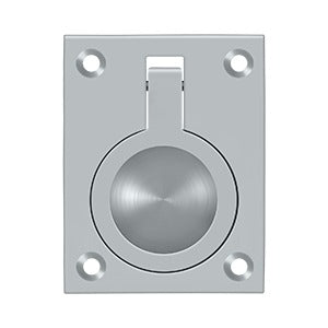 Deltana 2-1/2" x 1-7/8" Flush Ring Pull