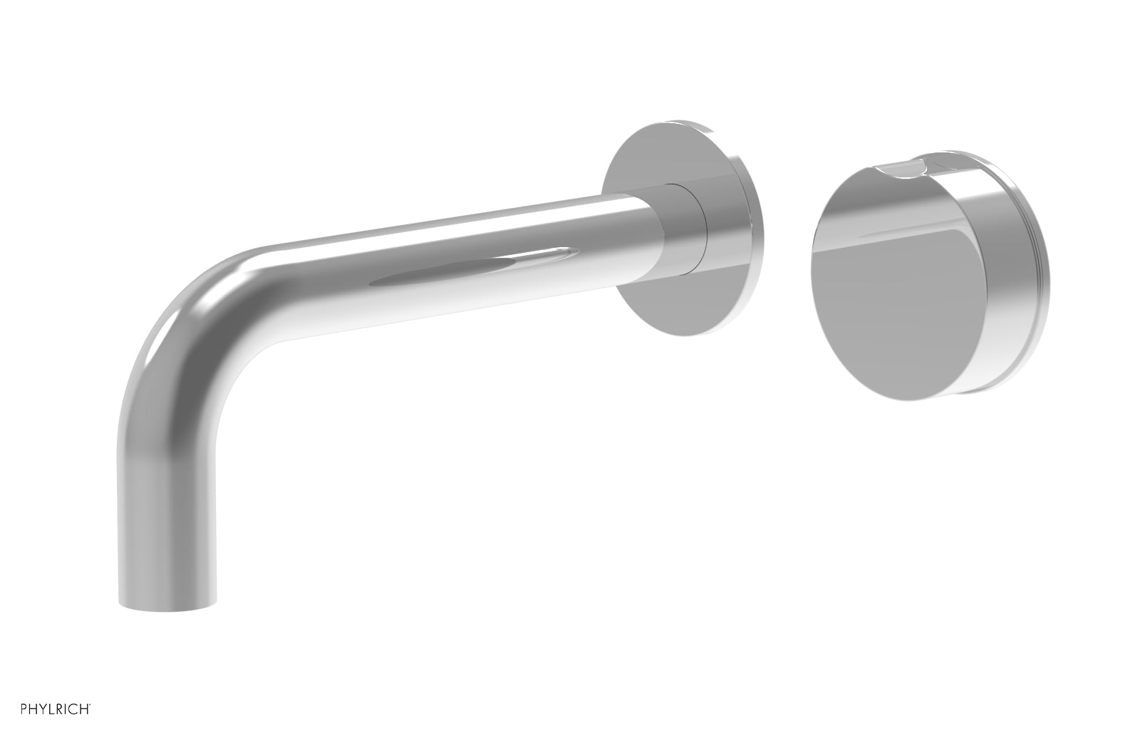 polished chrome lavatory set
