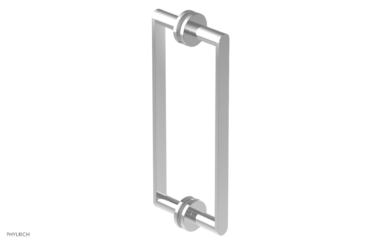 polished chrome shower pull