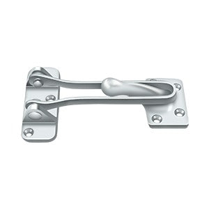 polished chrome door guard