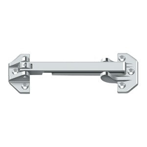 polished chrome door guard