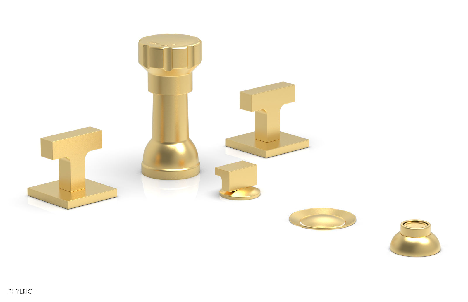 Phylrich CROI Four Hole Bidet Set - Lever Handles