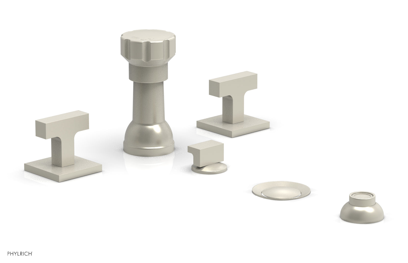 Phylrich CROI Four Hole Bidet Set - Lever Handles