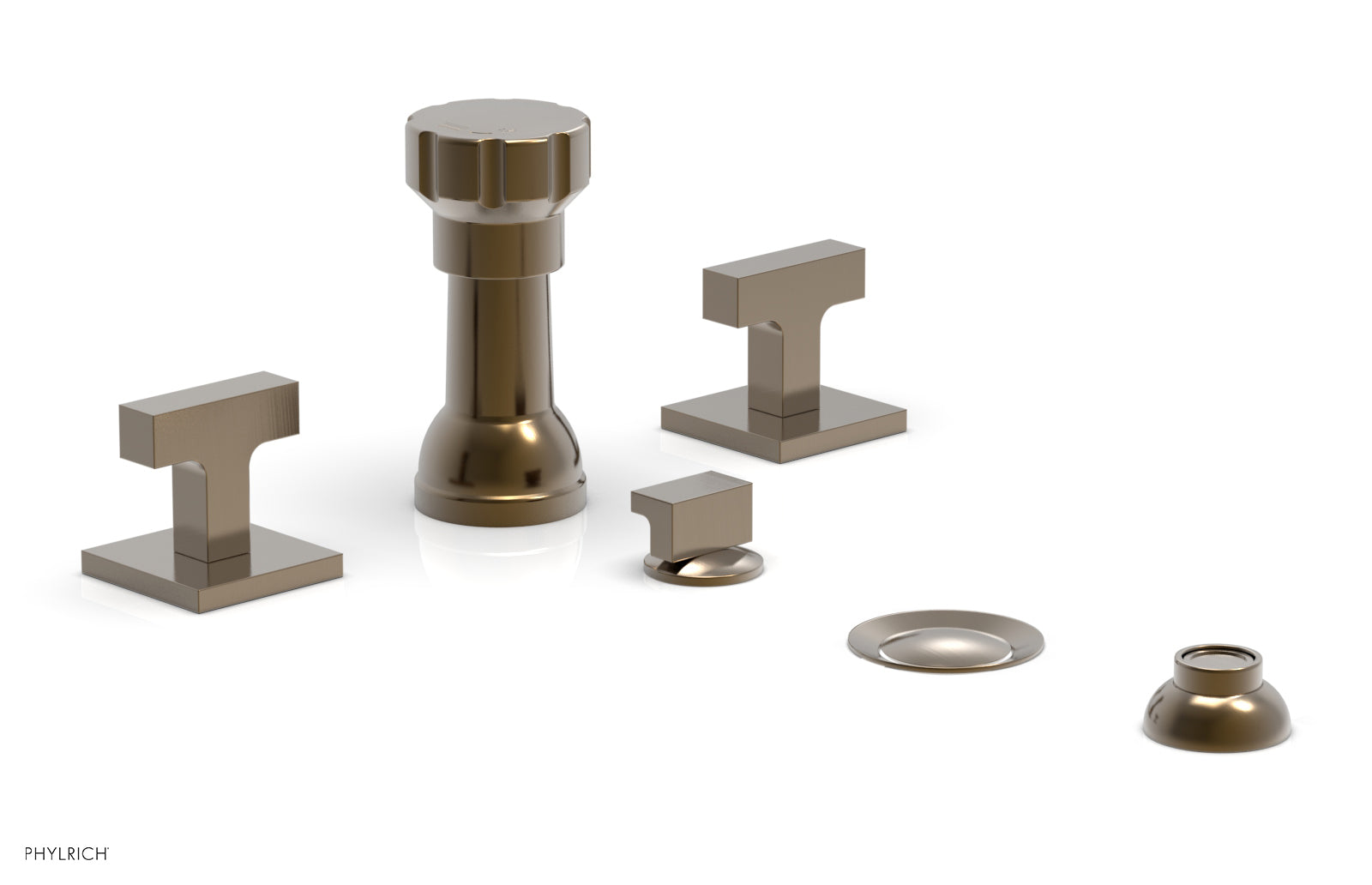 Phylrich CROI Four Hole Bidet Set - Lever Handles