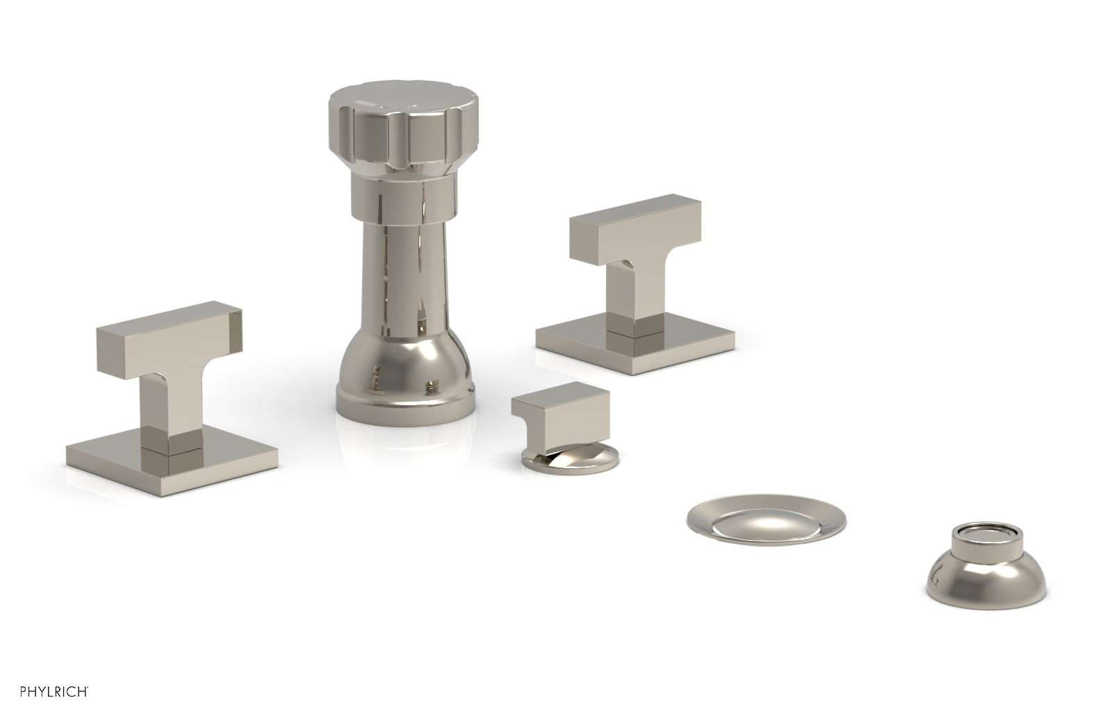 Phylrich CROI Four Hole Bidet Set - Lever Handles