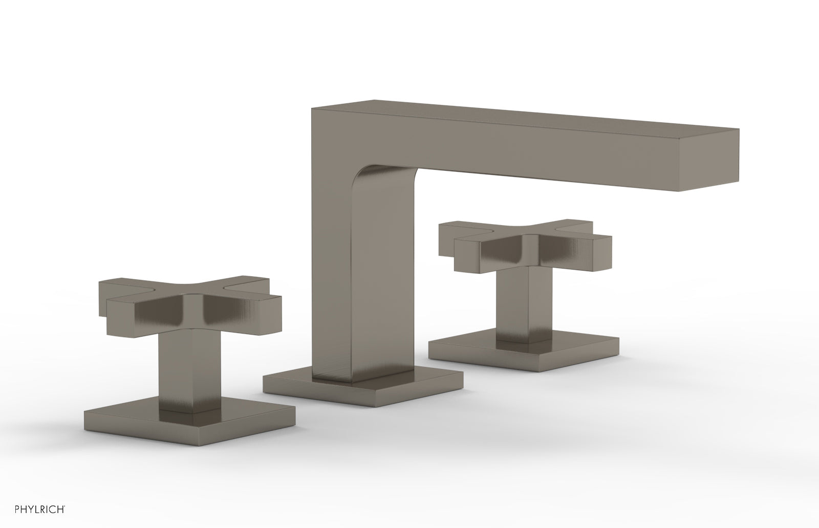 Phylrich CROI Widespread Faucet - Low Spout Cross Handles