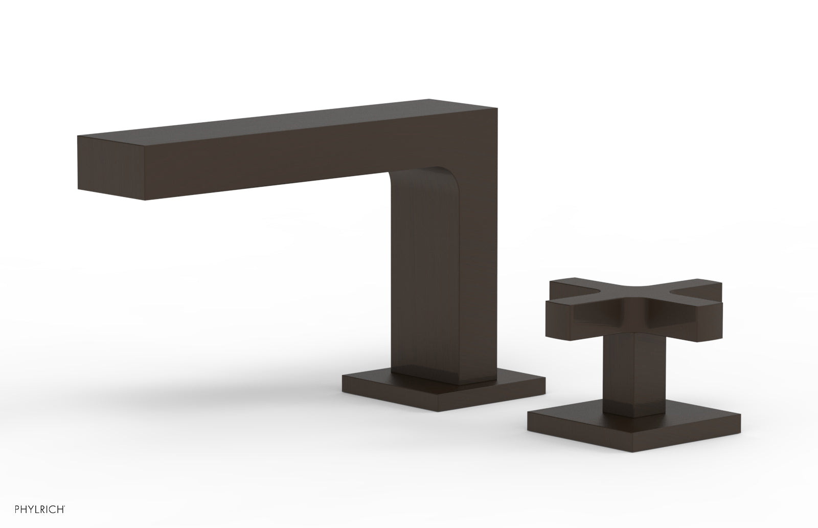 Phylrich CROI Single Cross Handle Faucet - Low Spout