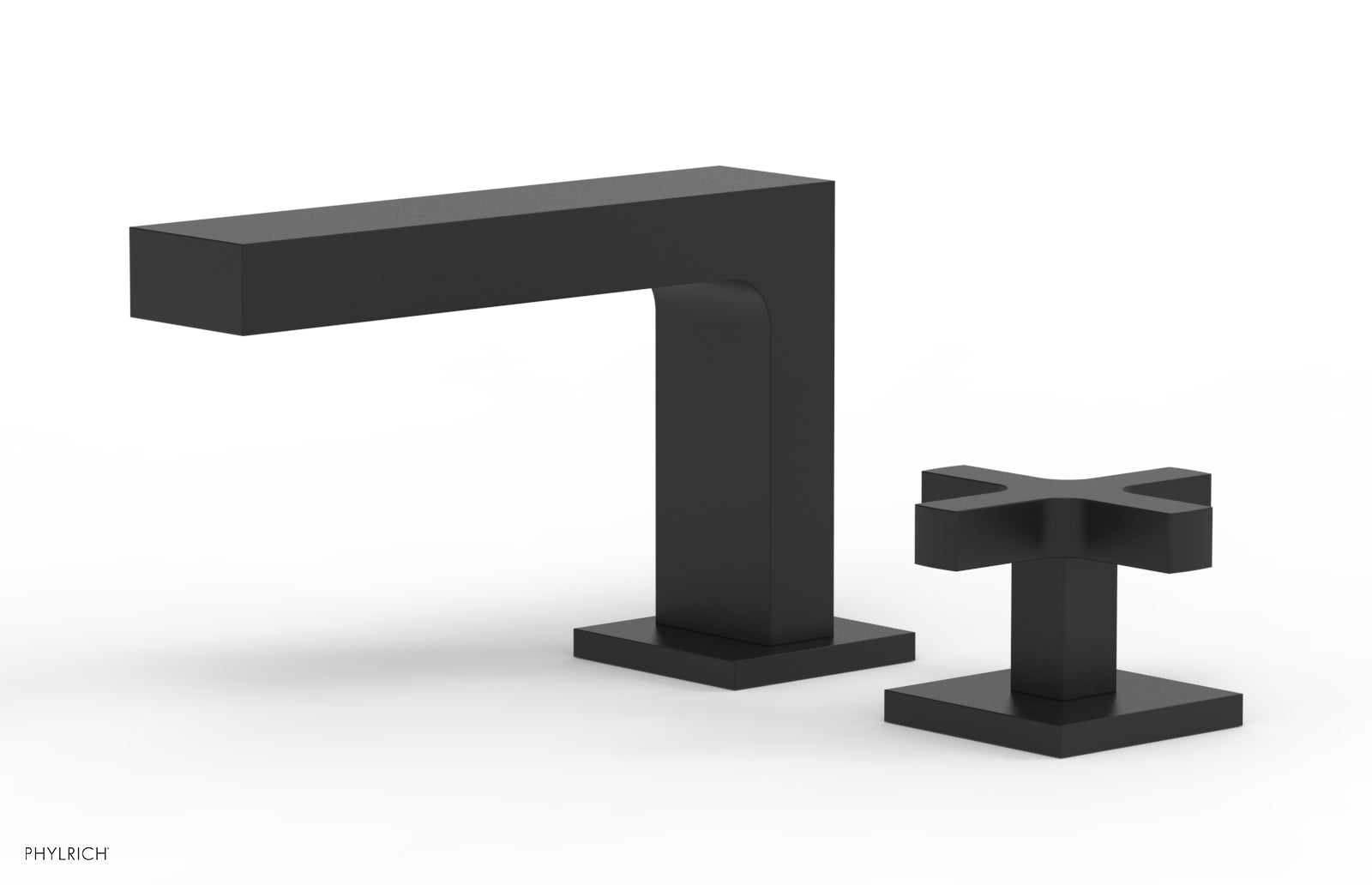 Phylrich CROI Single Cross Handle Faucet - Low Spout