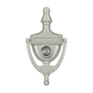 Deltana Victorian Rope Door Knocker and Viewer