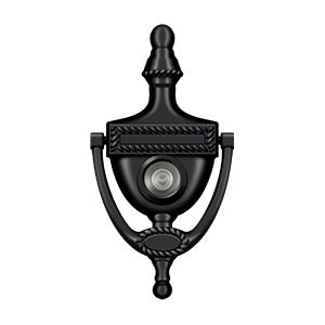 Deltana Victorian Rope Door Knocker and Viewer