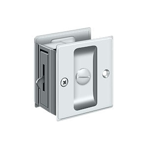 polished chrome pocket lock