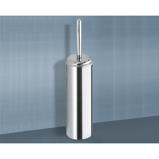 chrome toilet brush holder