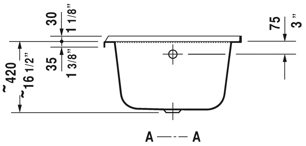 white bathtub