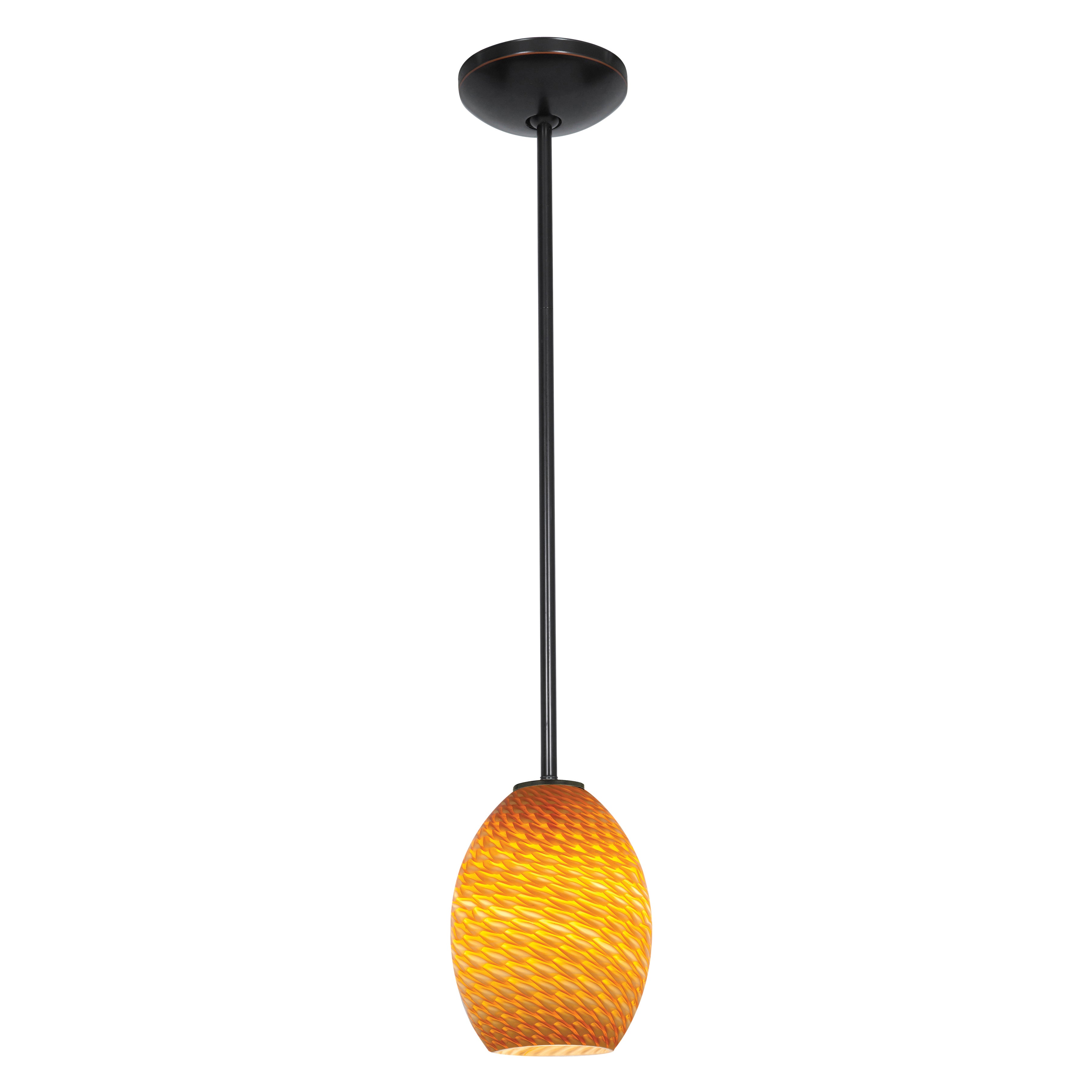 oil rubbed bronze pendant