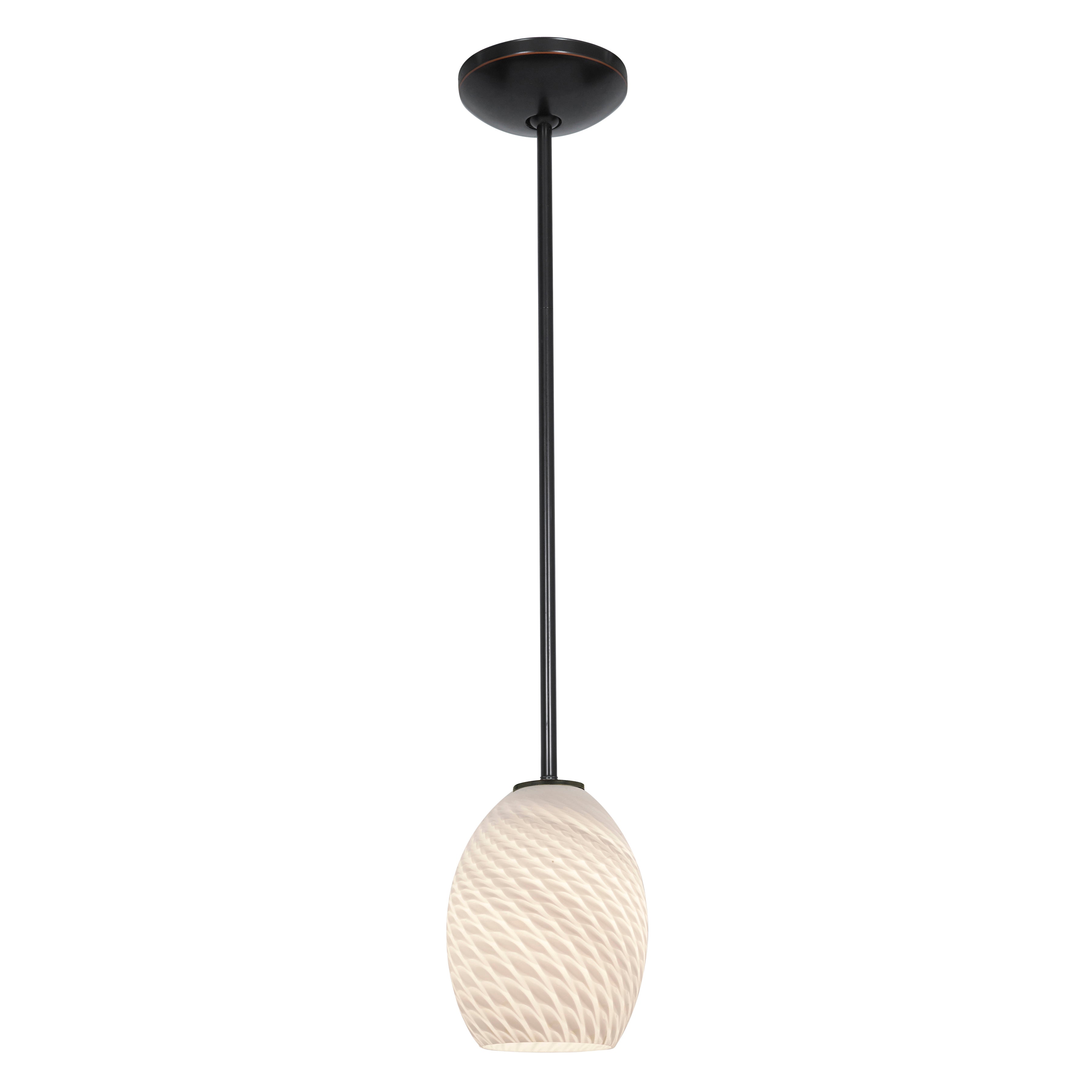 oil rubbed bronze pendant