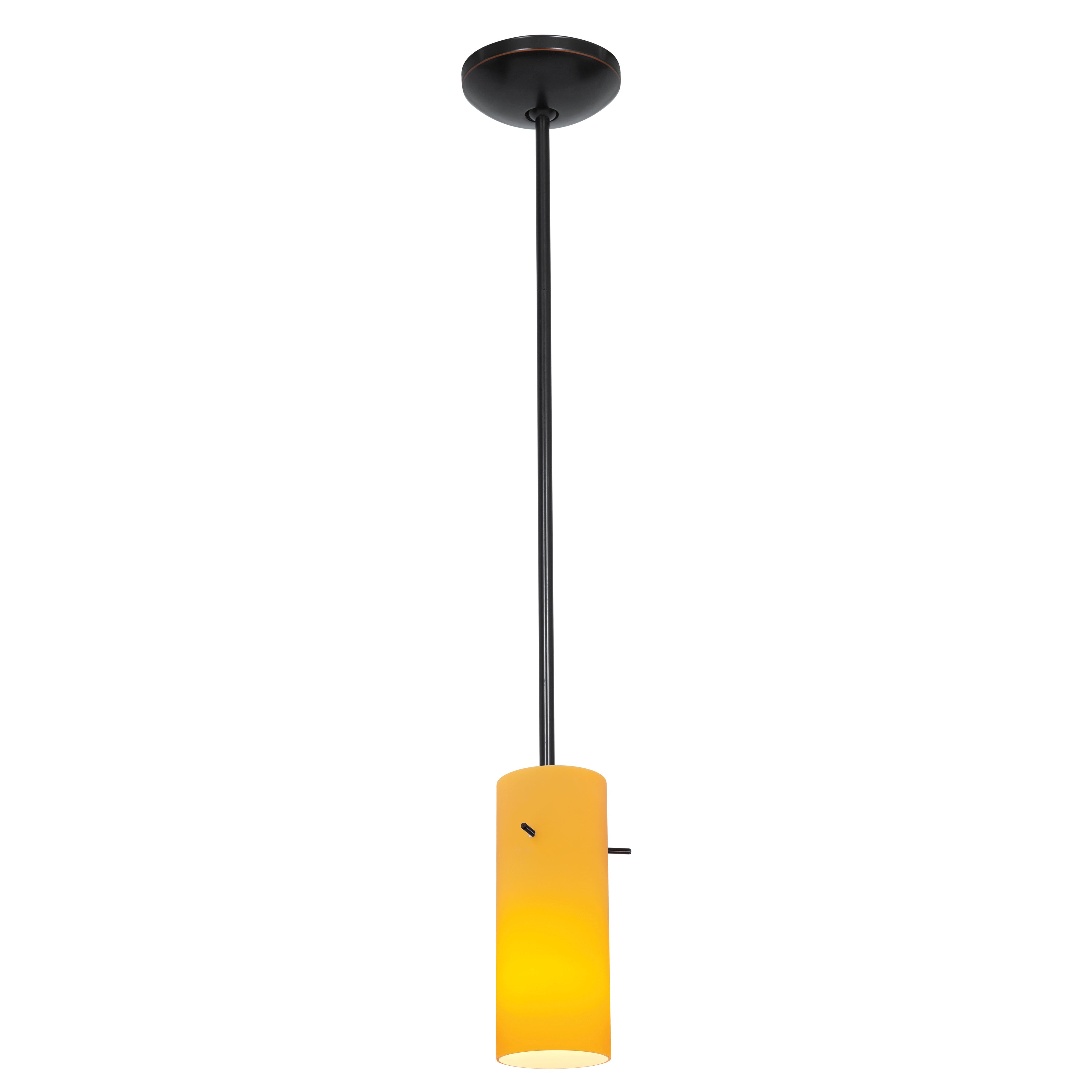 oil rubbed bronze pendant