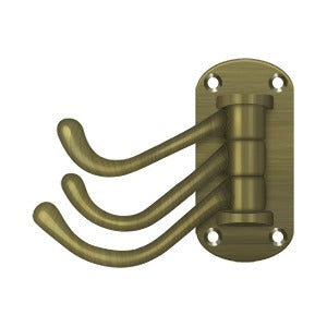 Deltana Triple Swivel Hook, Heavy Duty, 4" Projection