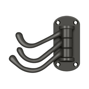 Deltana Triple Swivel Hook, Heavy Duty, 4" Projection