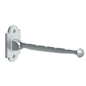 polished chrome valet hook