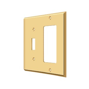 Deltana Switch Plate, Single Switch/Single Rocker