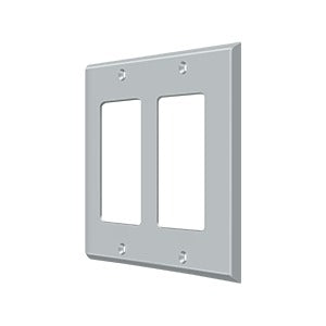 Deltana Switch Plate, Double Rocker